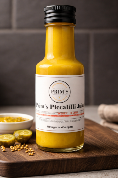 Prim's Piccalilli Juice